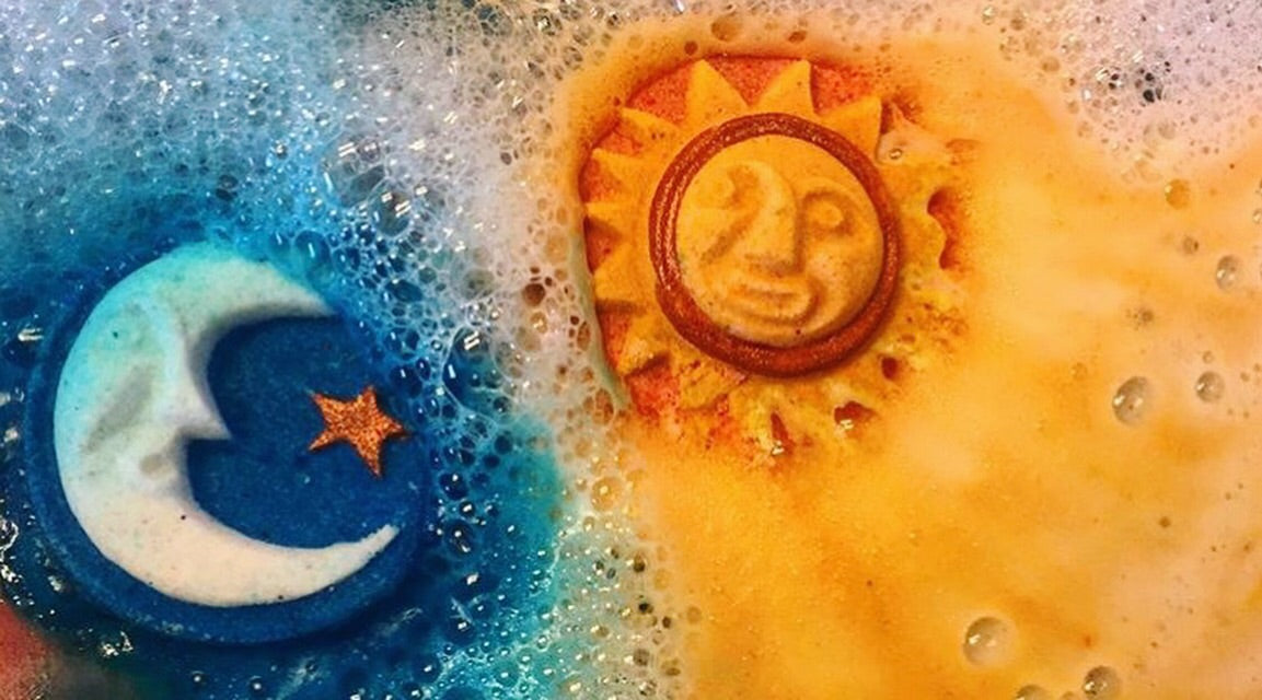 EL Sol y La Luna Loteria Bath Fizzies